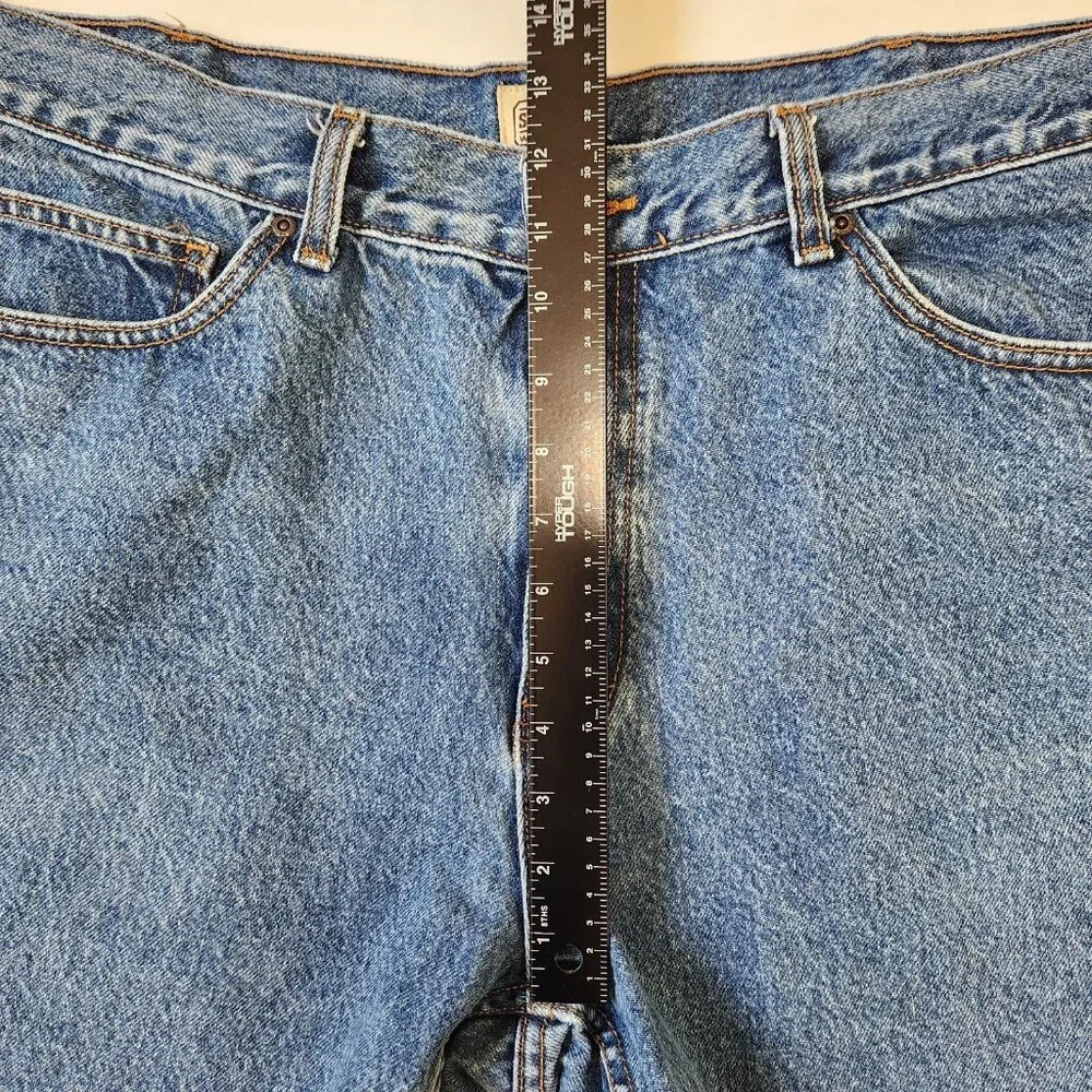 C.E. Schmidt‎ Vintage Workwear Jeans 42 X 30 Blue 100% Cotton Small Stain